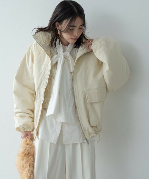 GALLEST / ギャレスト その他アウター | ビッグポケット中綿フォルムコート | 詳細13