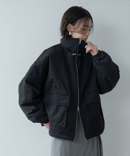 GALLEST / ギャレスト その他アウター | ビッグポケット中綿フォルムコート | 詳細8