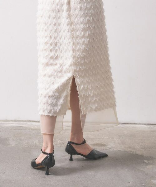 GALLEST / ギャレスト ロング・マキシ丈スカート | フリンジタイトスカート | 詳細13