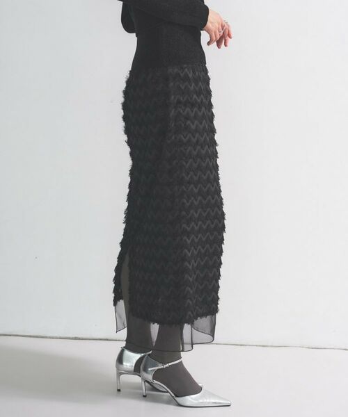 GALLEST / ギャレスト ロング・マキシ丈スカート | フリンジタイトスカート | 詳細5