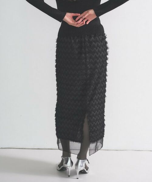 GALLEST / ギャレスト ロング・マキシ丈スカート | フリンジタイトスカート | 詳細6