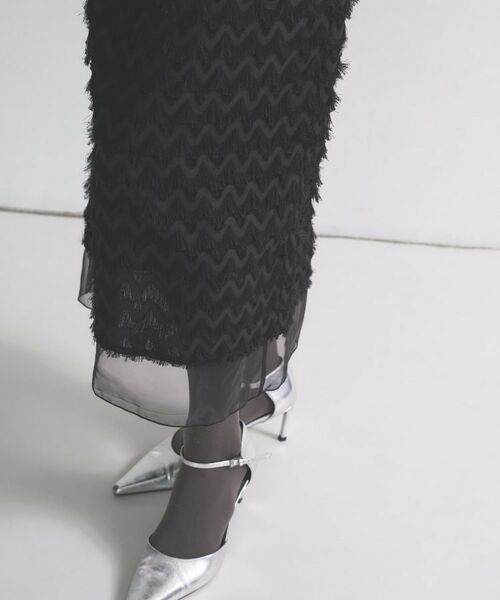 GALLEST / ギャレスト ロング・マキシ丈スカート | フリンジタイトスカート | 詳細8