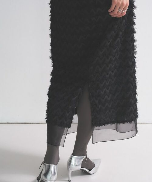 GALLEST / ギャレスト ロング・マキシ丈スカート | フリンジタイトスカート | 詳細9