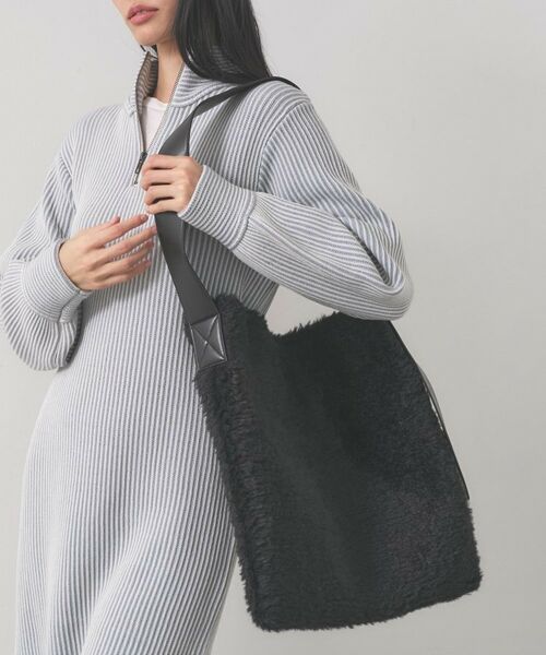 GALLEST / ギャレスト トートバッグ | ワンショルダーボアトート(ブラック(019))