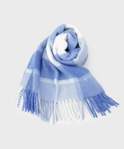 GALLEST / ギャレスト マフラー・ショール・スヌード・ストール | チェックストール | 詳細1