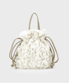 GALLEST / ギャレスト ショルダーバッグ | レオパードフェイクファーショルダーバッグ