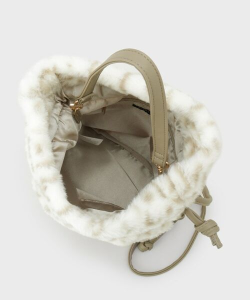 GALLEST / ギャレスト ショルダーバッグ | レオパードフェイクファーショルダーバッグ | 詳細5