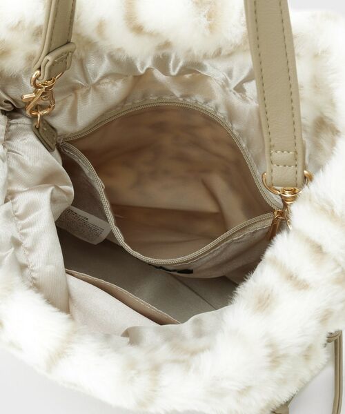 GALLEST / ギャレスト ショルダーバッグ | レオパードフェイクファーショルダーバッグ | 詳細8