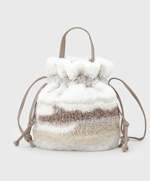 GALLEST / ギャレスト ショルダーバッグ | ミックスショルダーバッグ（ベージュ(552)）