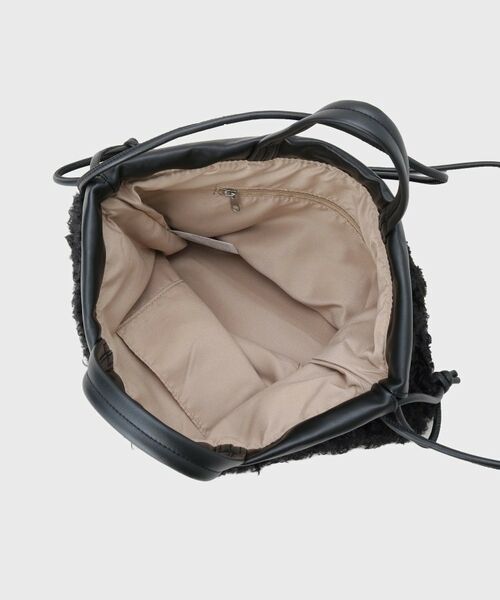 GALLEST / ギャレスト ショルダーバッグ | プードルフェイクファーポシェット | 詳細5