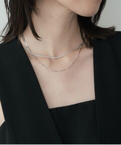 GALLEST / ギャレスト ネックレス・ペンダント・チョーカー | ダブルチェーンショートネックレス