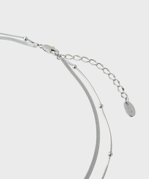 GALLEST / ギャレスト ネックレス・ペンダント・チョーカー | ダブルチェーンショートネックレス | 詳細3
