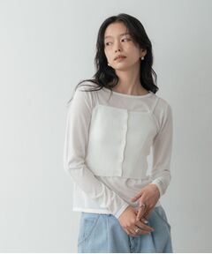 GALLEST / ギャレスト ニット・セーター | ビスチェレイヤードニット