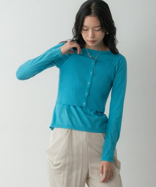 GALLEST / ギャレスト ニット・セーター | ビスチェレイヤードニット | 詳細13