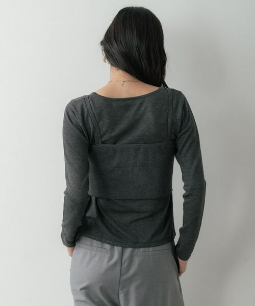 GALLEST / ギャレスト ニット・セーター | ビスチェレイヤードニット | 詳細22