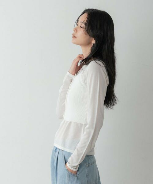 GALLEST / ギャレスト ニット・セーター | ビスチェレイヤードニット | 詳細3