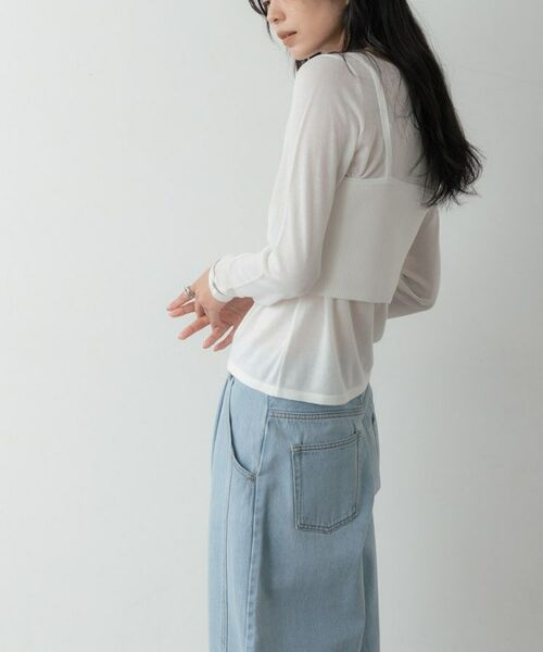 GALLEST / ギャレスト ニット・セーター | ビスチェレイヤードニット | 詳細4