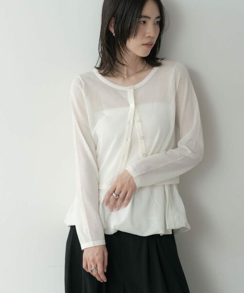 GALLEST / ギャレスト その他トップス | ビスチェシアーアンサンブル | 詳細6