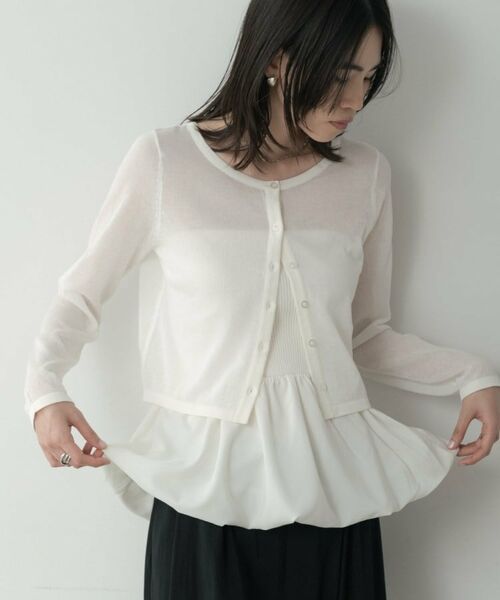 GALLEST / ギャレスト その他トップス | ビスチェシアーアンサンブル | 詳細7