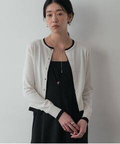 GALLEST / ギャレスト カーディガン・ボレロ | レイヤードクルーネックカーディガン