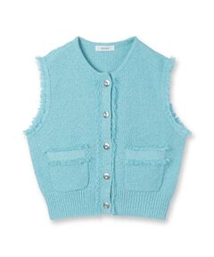 GALLEST / ギャレスト ベスト | ラメニットベスト