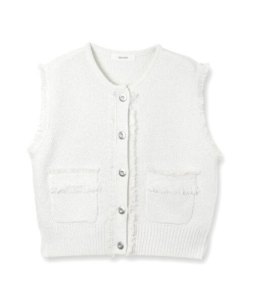 GALLEST / ギャレスト ベスト | ラメニットベスト | 詳細1