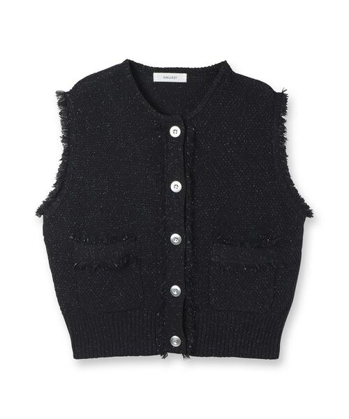 GALLEST / ギャレスト ベスト | ラメニットベスト | 詳細2