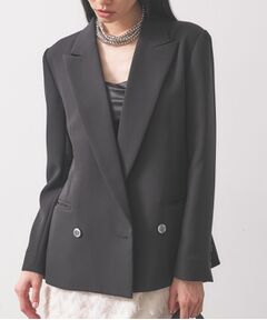 GALLEST / ギャレスト テーラードジャケット | 【オケージョン／セットアップ可能】ダブルクロスモードジャケット