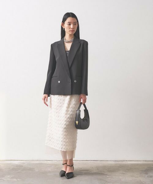 GALLEST / ギャレスト テーラードジャケット | 【オケージョン／セットアップ可能】ダブルクロスモードジャケット | 詳細1