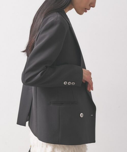 GALLEST / ギャレスト テーラードジャケット | 【オケージョン／セットアップ可能】ダブルクロスモードジャケット | 詳細3