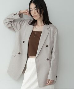 GALLEST / ギャレスト テーラードジャケット | ダブルブレストオーバージャケット