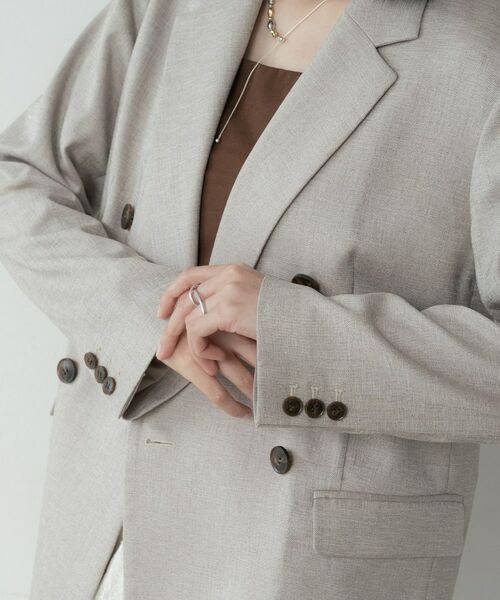 GALLEST / ギャレスト テーラードジャケット | ダブルブレストオーバージャケット | 詳細5