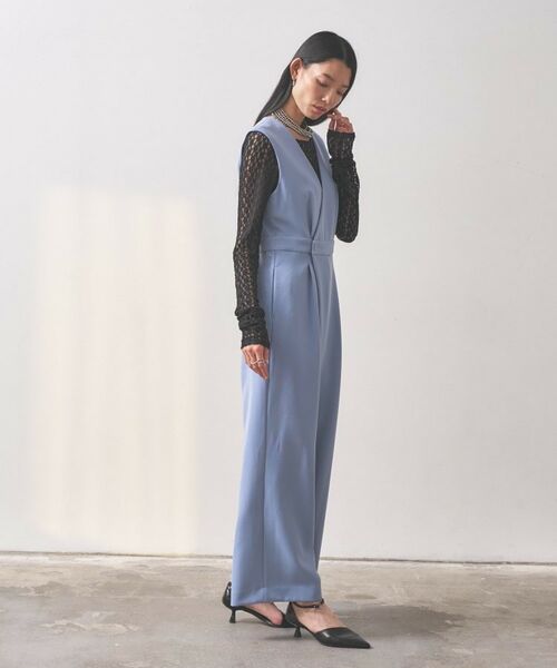 GALLEST / ギャレスト サロペット・オールインワン | 【オケージョン／セットアップ対応】ダブルクロスサロペット | 詳細10