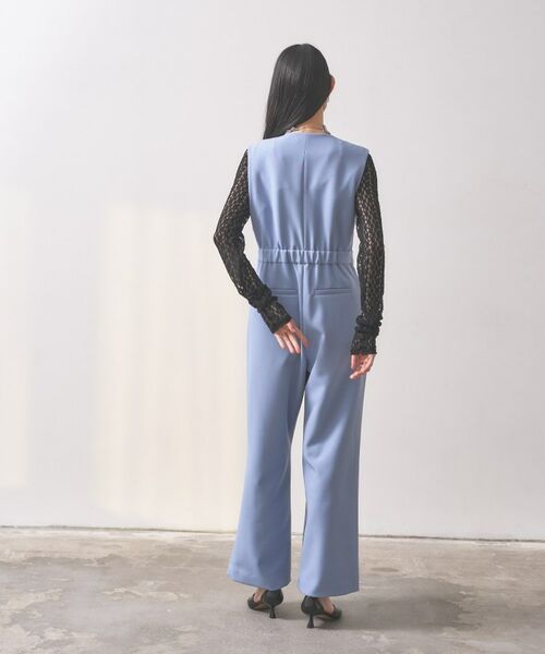 GALLEST / ギャレスト サロペット・オールインワン | 【オケージョン／セットアップ対応】ダブルクロスサロペット | 詳細11