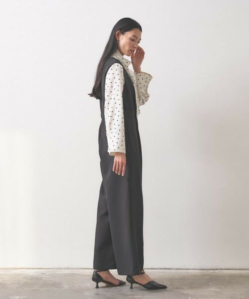 GALLEST / ギャレスト サロペット・オールインワン | 【オケージョン／セットアップ対応】ダブルクロスサロペット | 詳細2