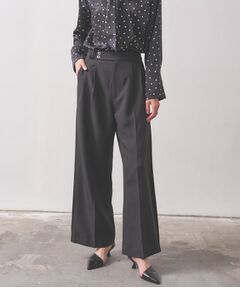 GALLEST / ギャレスト パンツ | 【オケージョン／セットアップ可能】ダブルクロスサイドボックスワイドパンツ