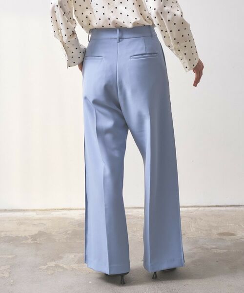 GALLEST / ギャレスト パンツ | 【オケージョン／セットアップ可能】ダブルクロスサイドボックスワイドパンツ | 詳細2