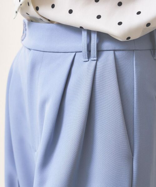 GALLEST / ギャレスト パンツ | 【オケージョン／セットアップ可能】ダブルクロスサイドボックスワイドパンツ | 詳細4