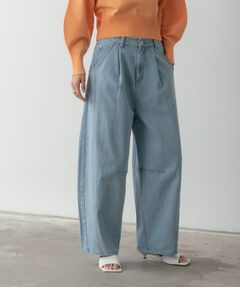 GALLEST / ギャレスト デニムパンツ | バレルデニムパンツ