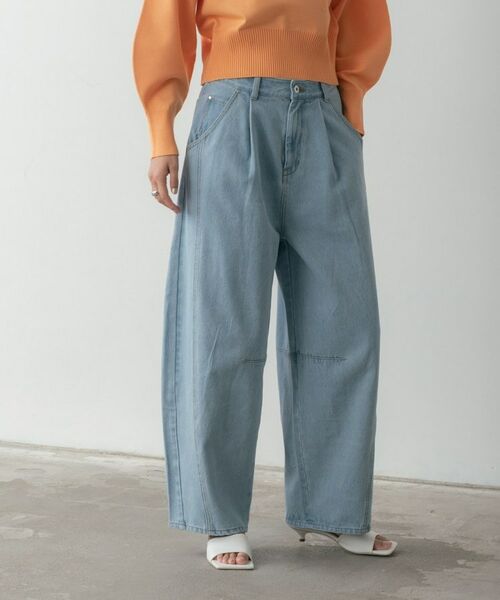 GALLEST / ギャレスト デニムパンツ | バレルデニムパンツ | 詳細13