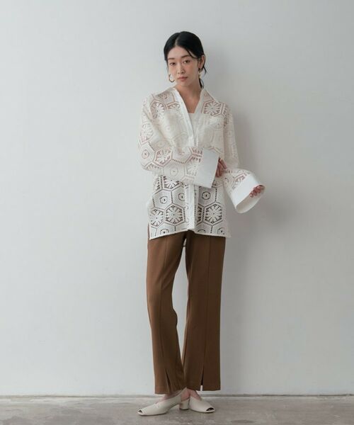 GALLEST / ギャレスト パンツ | スリットフレアスキニーパンツ | 詳細1