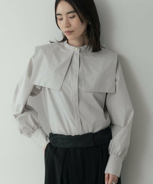 GALLEST / ギャレスト シャツ・ブラウス | ビッグカラーシャツ | 詳細4