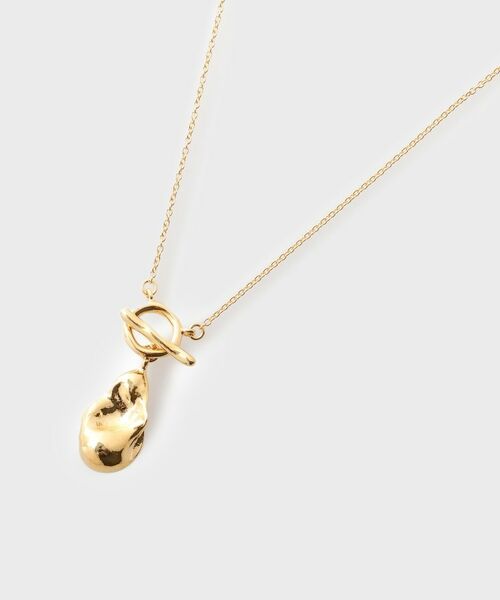 GALLEST / ギャレスト ネックレス・ペンダント・チョーカー | 【LAPUIS】Oyster 2way necklace（ゴールド(007)）