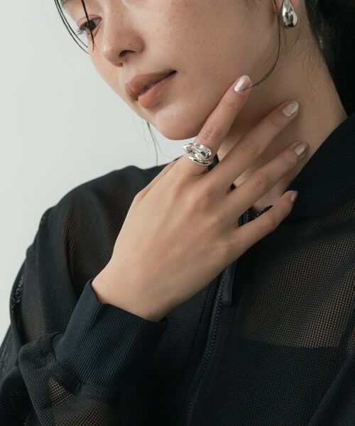 GALLEST / ギャレスト リング | 【LAPUIS】Oyster ring（シルバー(006)）