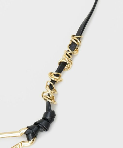 GALLEST / ギャレスト ベルト・サスペンダー | 【LAPUIS】Coil Leather Belt | 詳細3