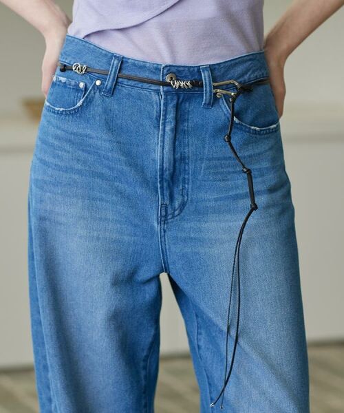 GALLEST / ギャレスト ベルト・サスペンダー | 【LAPUIS】Coil Leather Belt | 詳細7