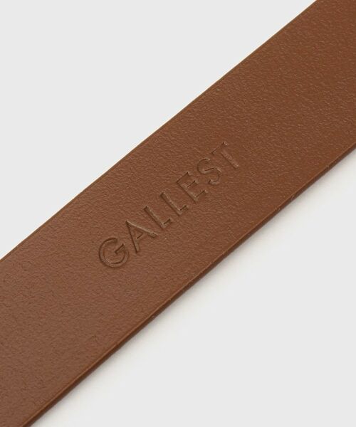 GALLEST / ギャレスト ベルト・サスペンダー | レザーナローベルト | 詳細5