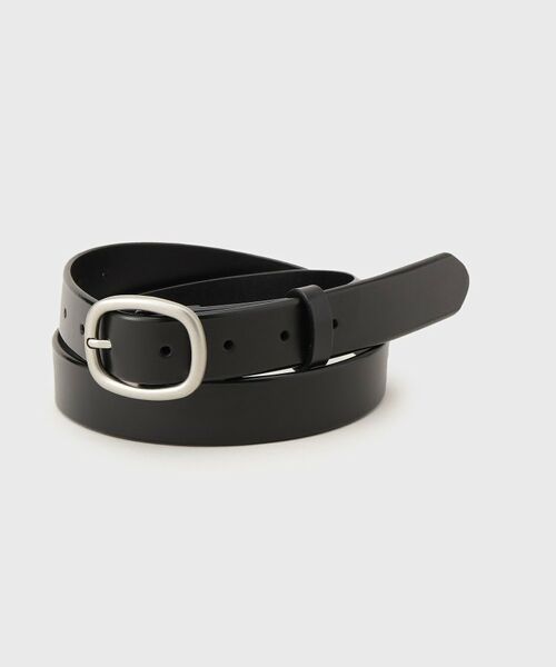 GALLEST / ギャレスト ベルト・サスペンダー | レザーナローベルト（ブラック(019)）