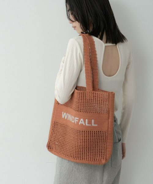 GALLEST / ギャレスト トートバッグ | WINDFALLペーパートートバッグ（オレンジ(069)）