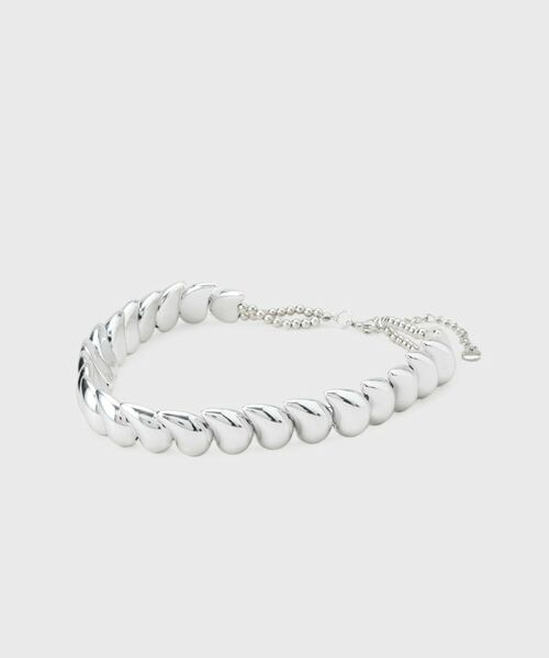 GALLEST / ギャレスト ネックレス・ペンダント・チョーカー | メタリックチョーカー（シルバー(006)）